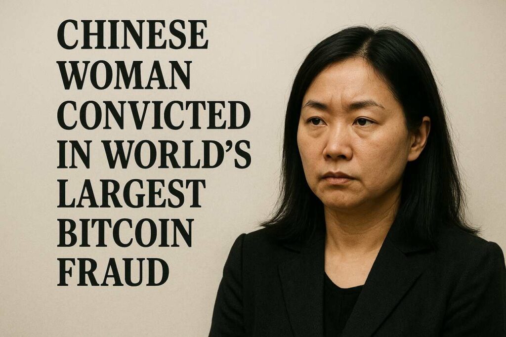 Chinese woman convicted in massive Bitcoin fraud case
