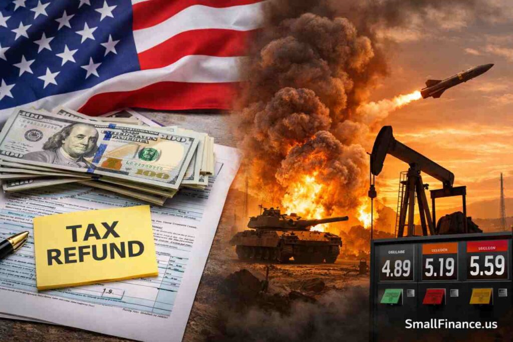 Trump’s “Big Beautiful Bill” May Boost Tax Returns but Raise Gas Prices Amid Iran War Tax refunds and rising gas prices due to Iran conflict