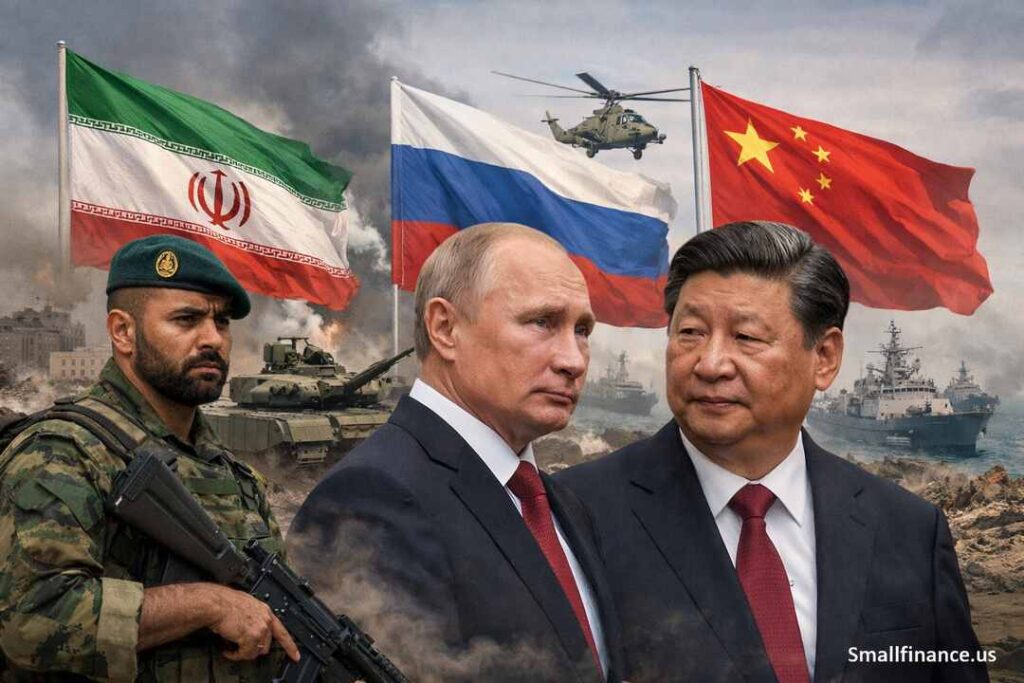 Russia and China leaders amid Iran crisis tensions
