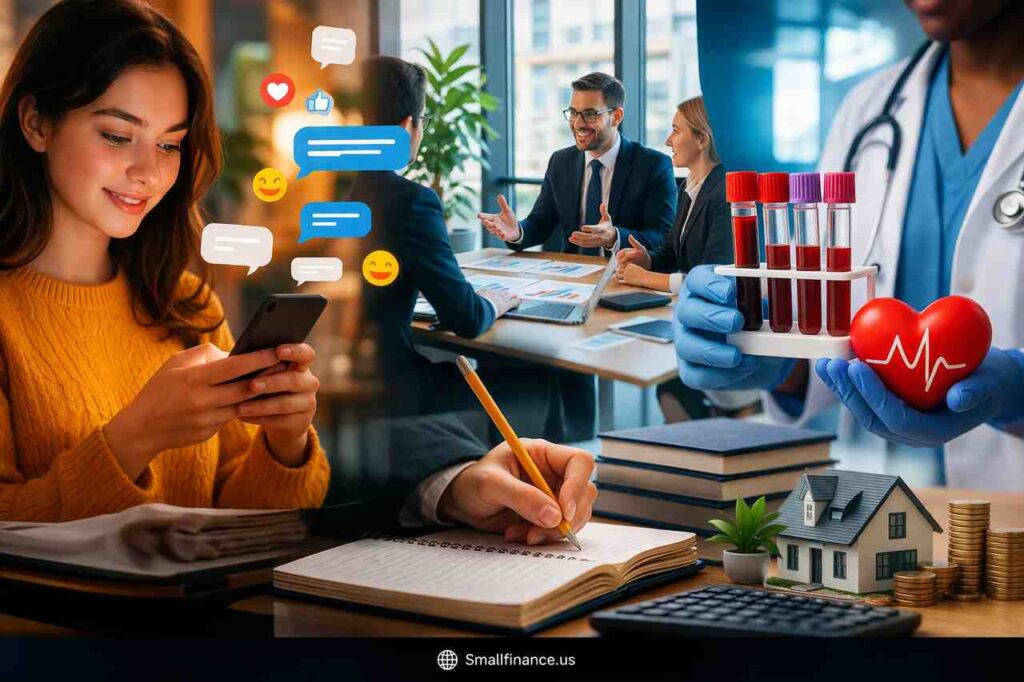 What Does HB Mean? Interpret “HB” Correctly Across Texting, Business, Medicine, and More HB meaning concept showing texting, business meeting, and medical symbols